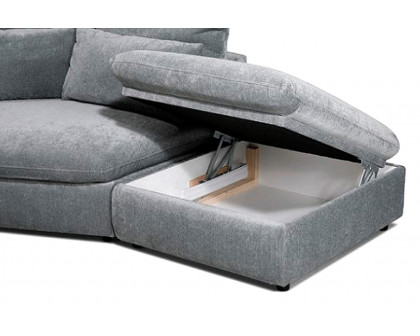 Gala - Idylla Sectional with Bed and Storage