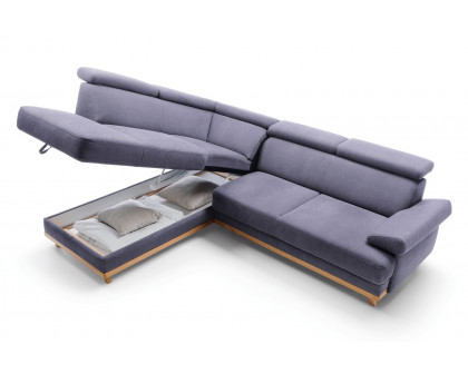 Gala - Memo Sectional with Bed and Storage