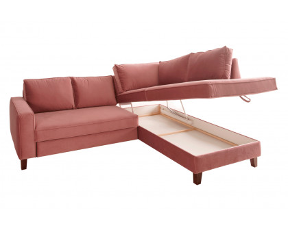 Gala - Daytona Sectional with Bed and Storage