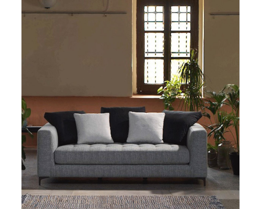 Gamamobel Rimini Square Arms Small Sofa - Series 9 Fabric