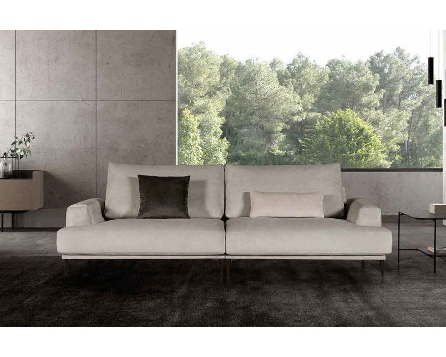 Gamamobel - Tempo Square Arms Stationary Loveseat in Series 5 Fabric