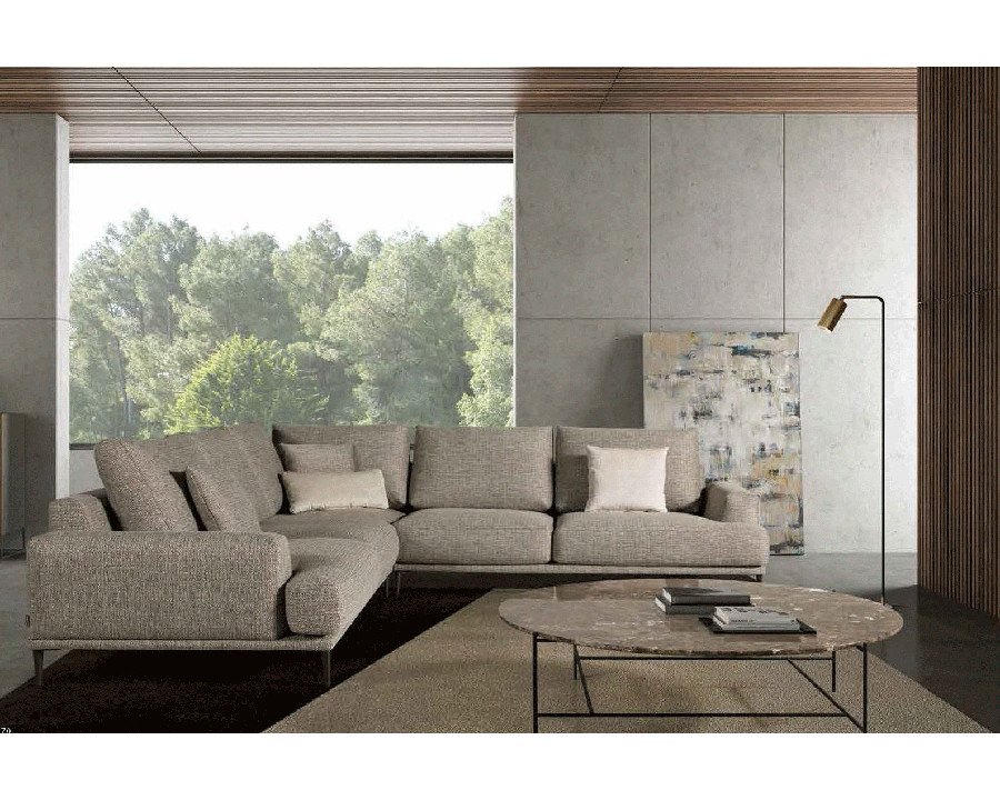 Gamamobel - Tempo Symmetrical L-Shaped Corner Sofa Chaice