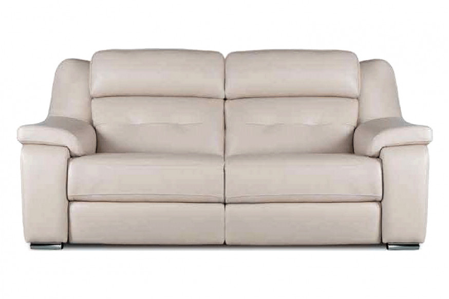 Gamamobel™ Monaco Pillow Top Arms Large Sofa Bed - Lux Leather