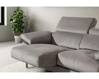 Gamamobel - Cocoon Pillow Top Arms Reclining Sofa in Series 5 Fabric