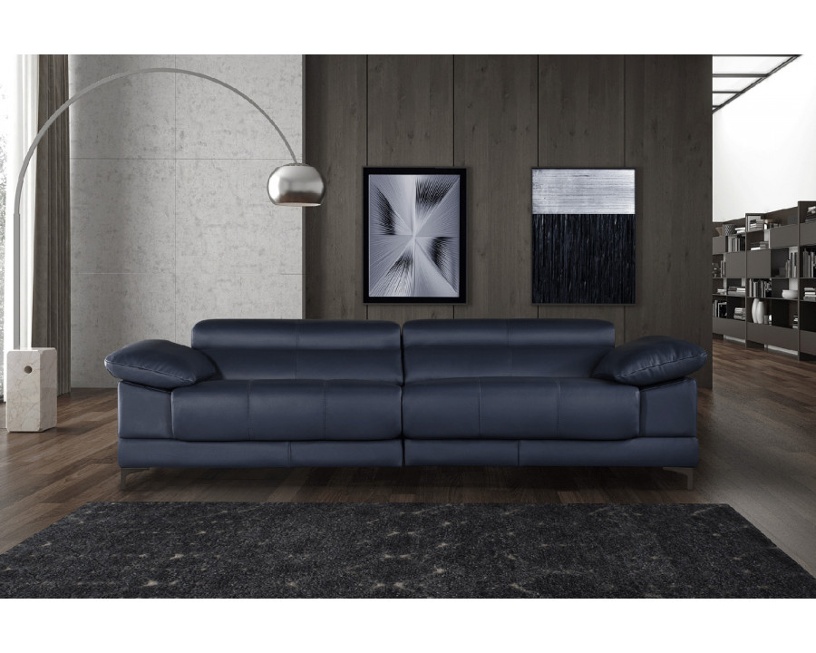 Gamamobel Newman Pillow Top Arms 3 Seat Sofa - Lux Leather