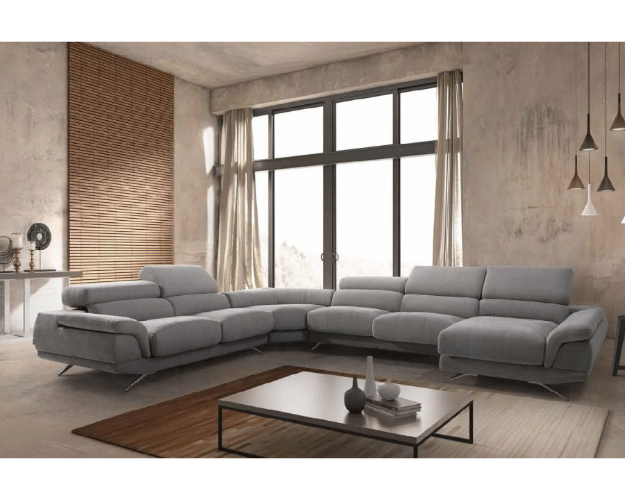 Gamamobel - Dior Pillow Top Arms Left Facing Sectional in Series 9 Fabric