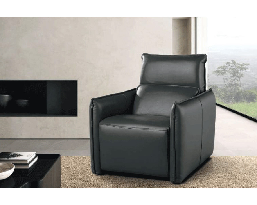 Gamamobel Maui Flared Arms Relax Armchair with Recliner - Lux Leather