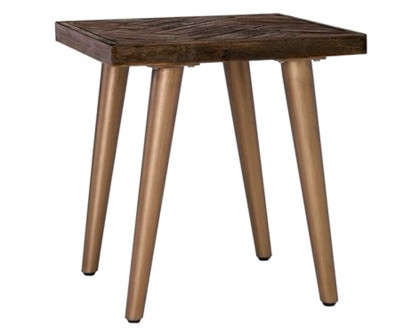 GFURN - Sivan Side Table in Chocolate