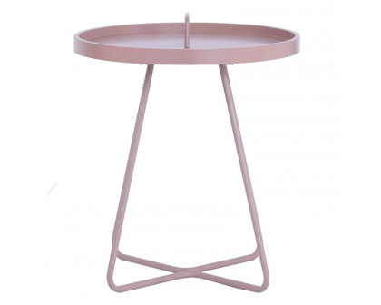 GFURN Jax Round Coffee Table - Lavender