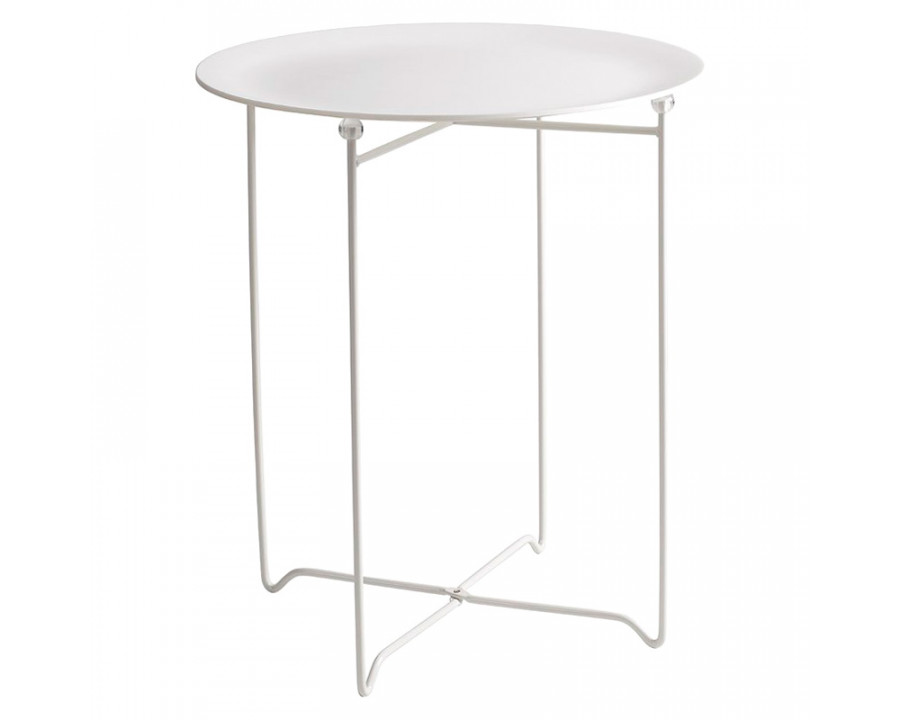 GFURN - Xever Side Table in White