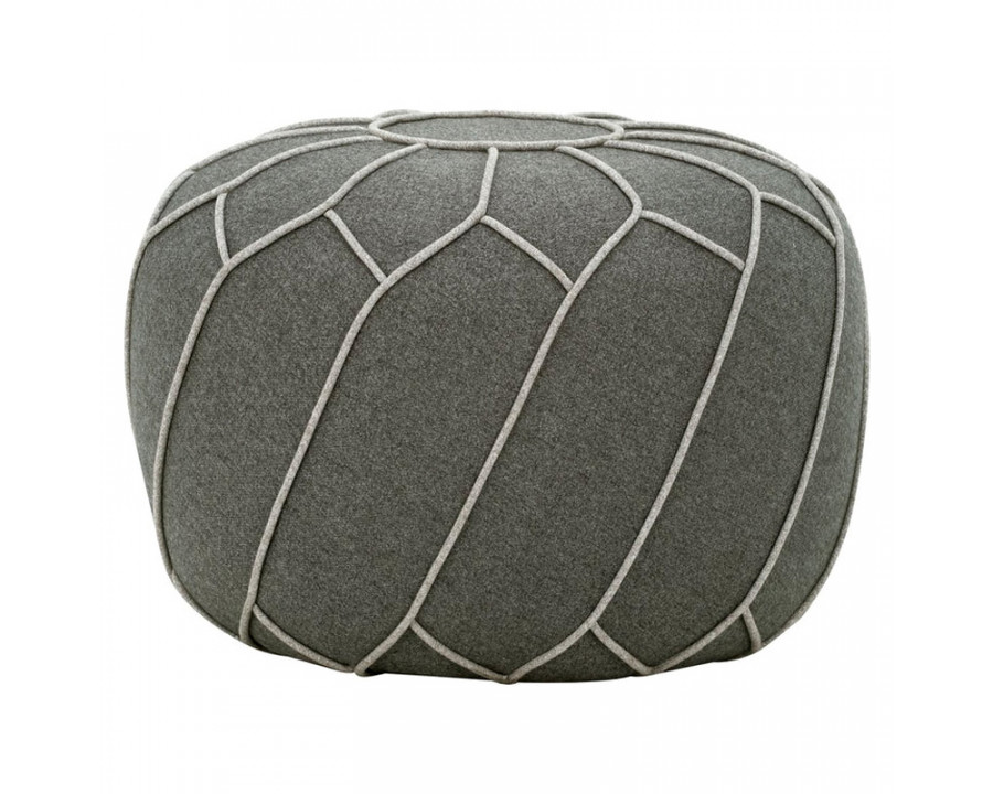 GFURN Saturn Ottoman/Pouf - Gray