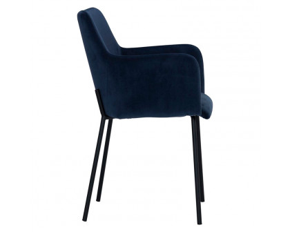 GFURN - Desta Dining Armchair in Navy