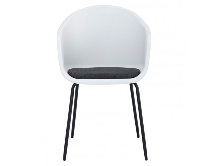 GFURN Colleen Dining Armchair - White