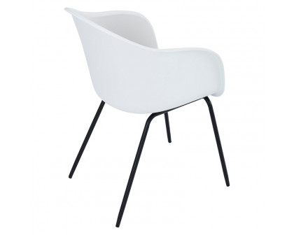 GFURN Colleen Dining Armchair - White