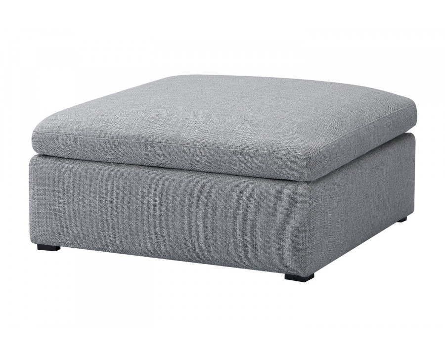 GFURN Ines Sofa - Gray, Ottoman Module