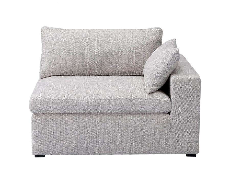 GFURN Ines Sofa 1-Seater Single Module With Left Arm - Opal