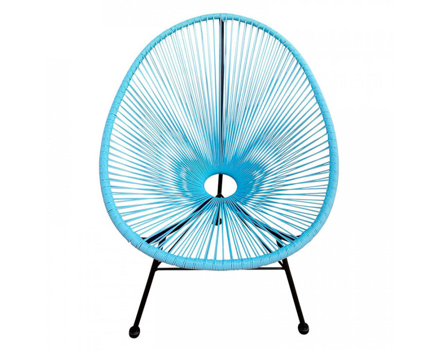 GFURN Acapulco Indoor/Outdoor Chair - Light Blue