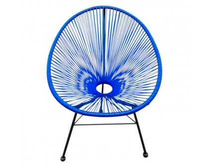 GFURN Acapulco Indoor/Outdoor Chair - Navy