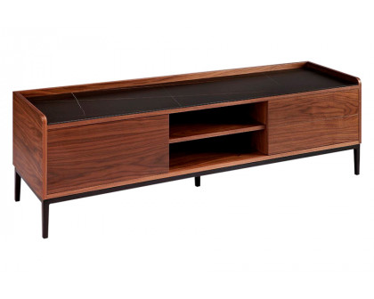 GFURN Taliyah Media TV Unit - Walnut/Black