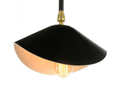 GFURN - Sergio Library Ceiling Lamp in Black