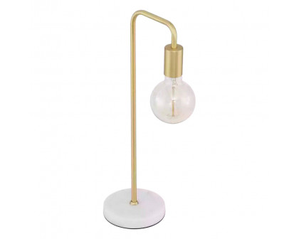 GFURN - Rachel Single Arm Table Lamp in Gold