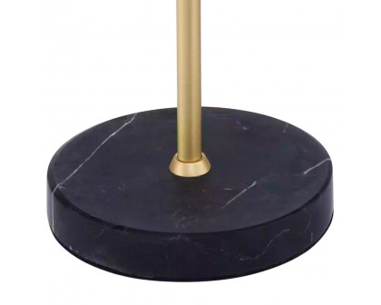 GFURN - Rachel Single Arm Table Lamp in Gold