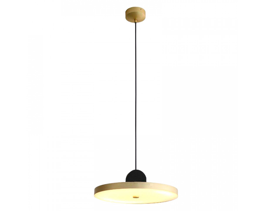 GFURN Synnove Pendant Lamp - Gold, Circular