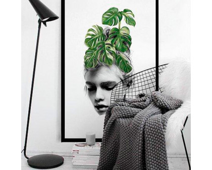 GFURN Monstera Print - Colorful, 61 x 91cm