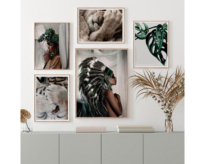 GFURN - Monstera 2Nd Edition Print in Colorful