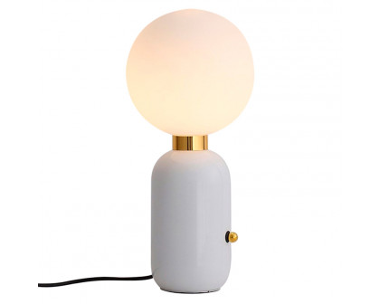 GFURN Aletha Table Lamp - White, Large