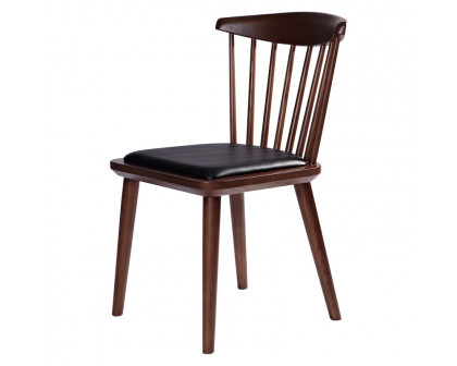 GFURN - Kennet Dining Chair in Walnut/Black