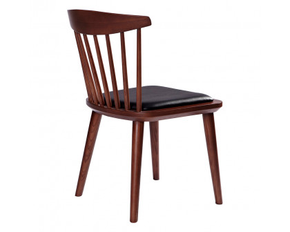 GFURN - Kennet Dining Chair in Walnut/Black