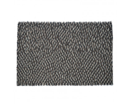 GFURN - Chanda Handmade Wool Braided Shaggy Rug