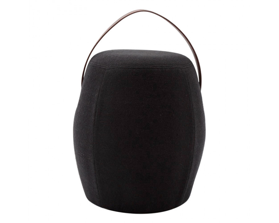 GFURN - Kiley Handmade Pouf/Stool in Darkish