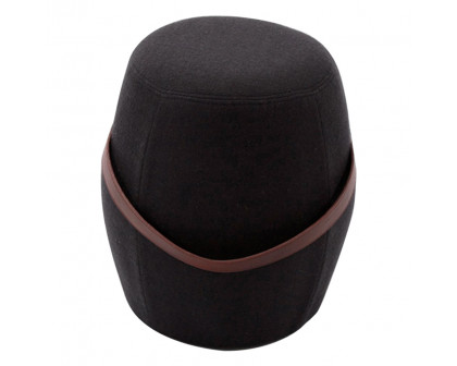 GFURN - Kiley Handmade Pouf/Stool in Darkish