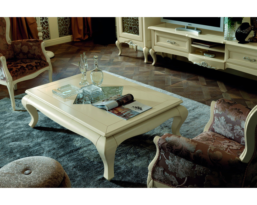 Giorgio Casa Memorie Veneziane Rectangular Coffee Table - Powder - Powder