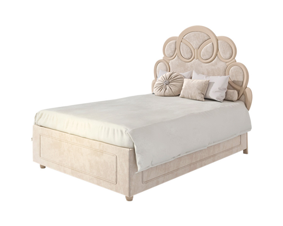 Giorgio Casa Casa dei Sogni Bed With Bed Surround Fabrik K225 - 120 cm