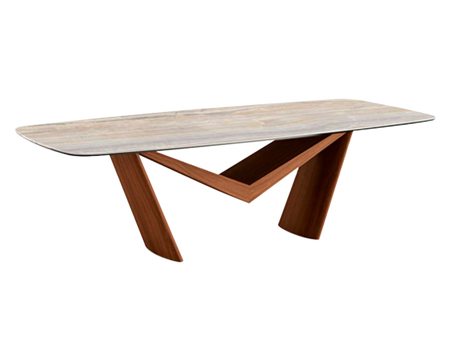 Giorgio Casa Atico Dardo Doppio Table With Fixed Shaped Top - 180 cm