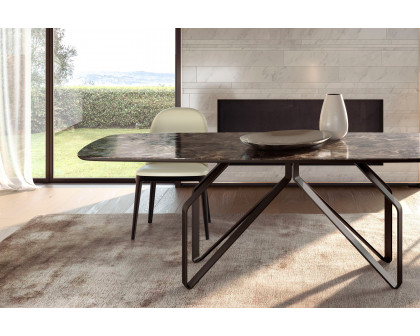 Giorgio Casa Atico Dardo Table With Fixed Shaped Top - 180 cm