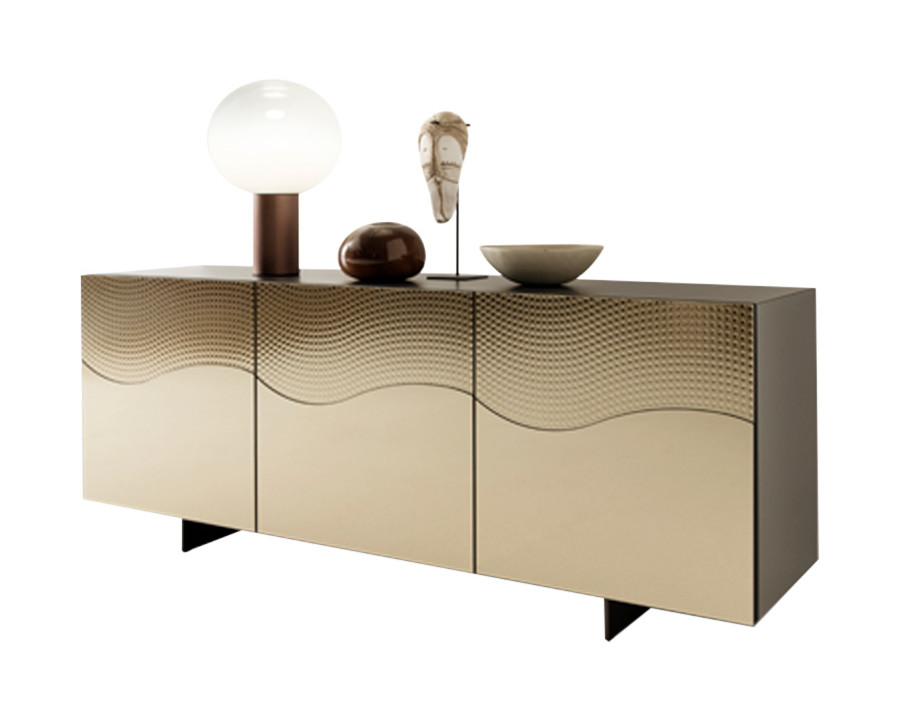 Giorgio Casa - Atico Ipno 3 Doors Sideboard With Engraved V12 And S10