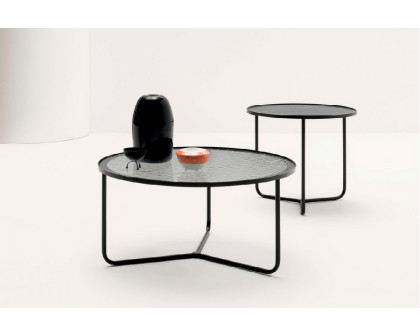 Giorgio Casa - Atico Ring Smoked glass Coffee Table