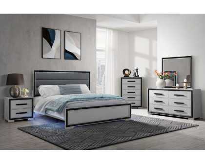 GF™ Amelia Queen Bed With Led