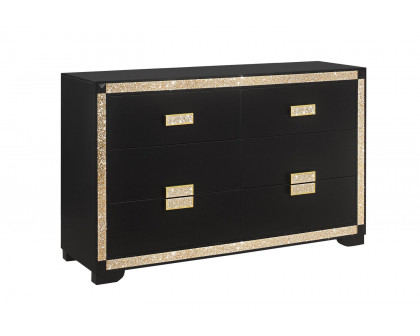 GF - Blake Black/Gold Dresser