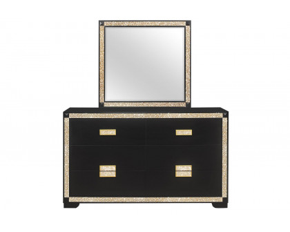 GF - Blake Black/Gold Dresser