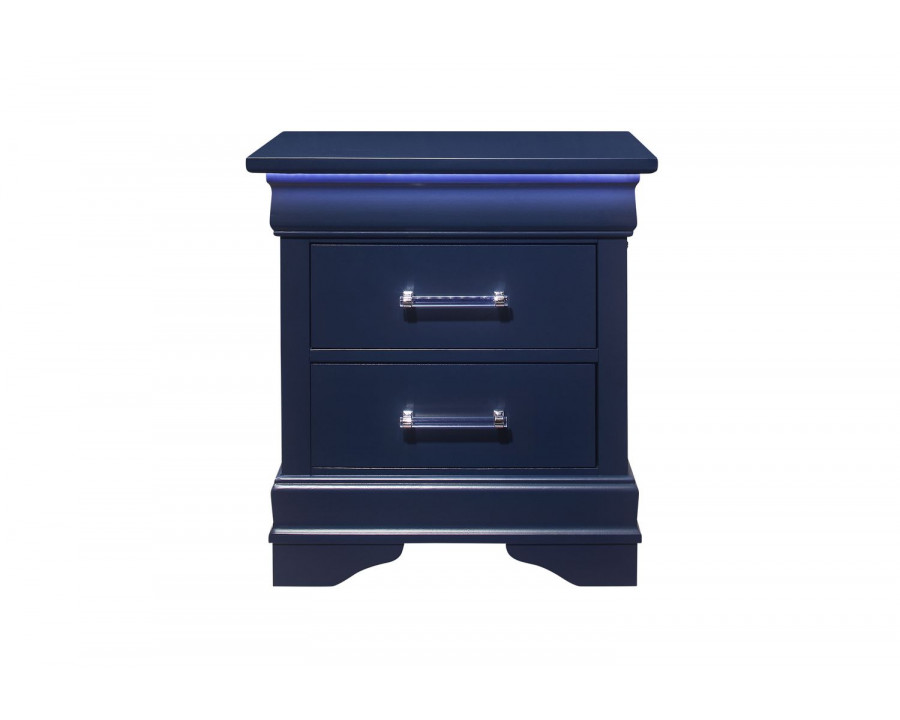 GF - Charlie Blue Nightstand With Led