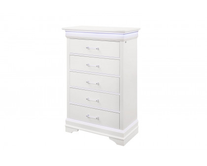 GF Charlie White Chest With Led