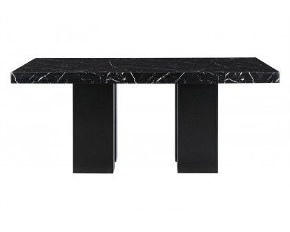 GF - D03DT + D03DC-BLK Dining Table + 4 Dining Chair