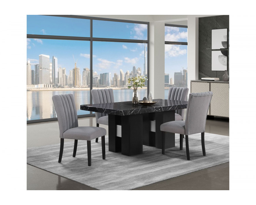 GF - D03Dt + D8685DC Dining Table + 4 Dining Chair