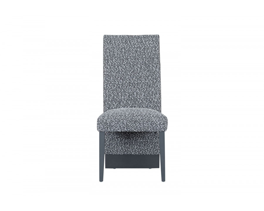 GF - D12DC White/Gray Dining Chair