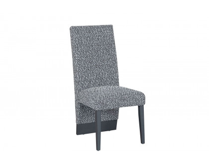 GF - D12DC White/Gray Dining Chair